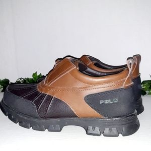 polo kewzip leather boot